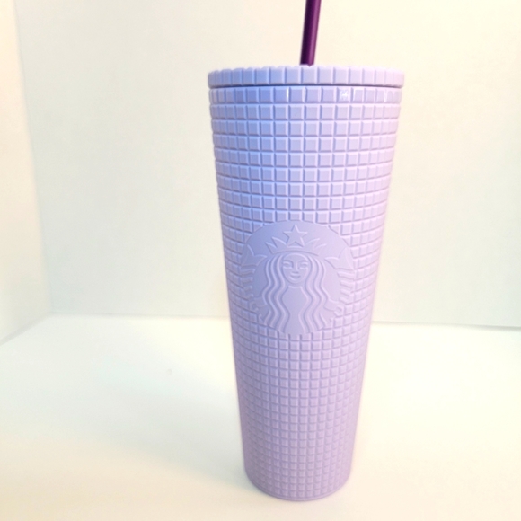 Starbucks Matte Purple Grid Tumbler Cup